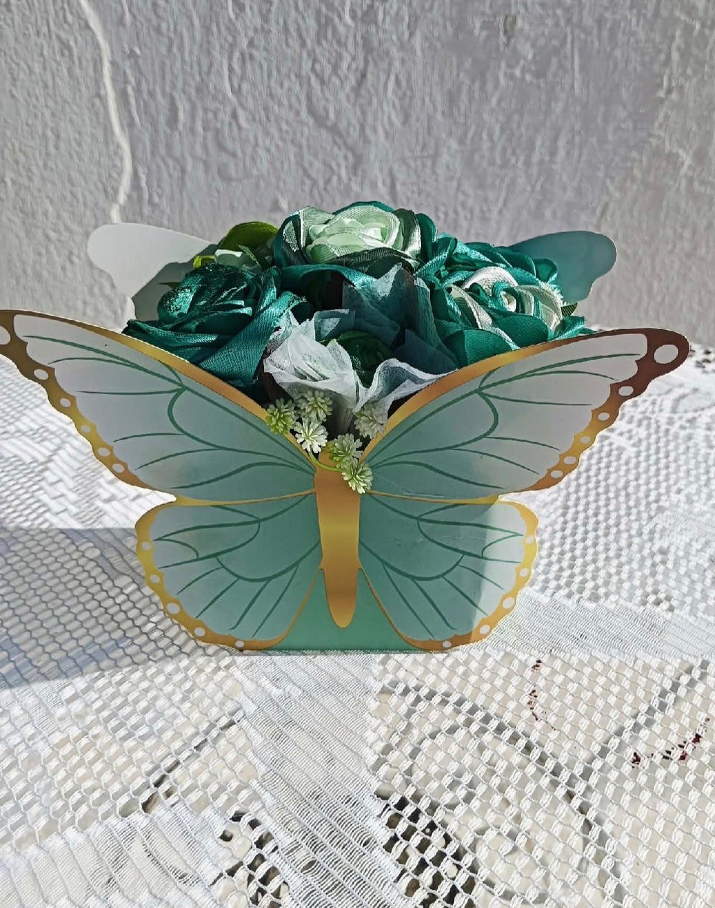 Emerald Butterfly Box
