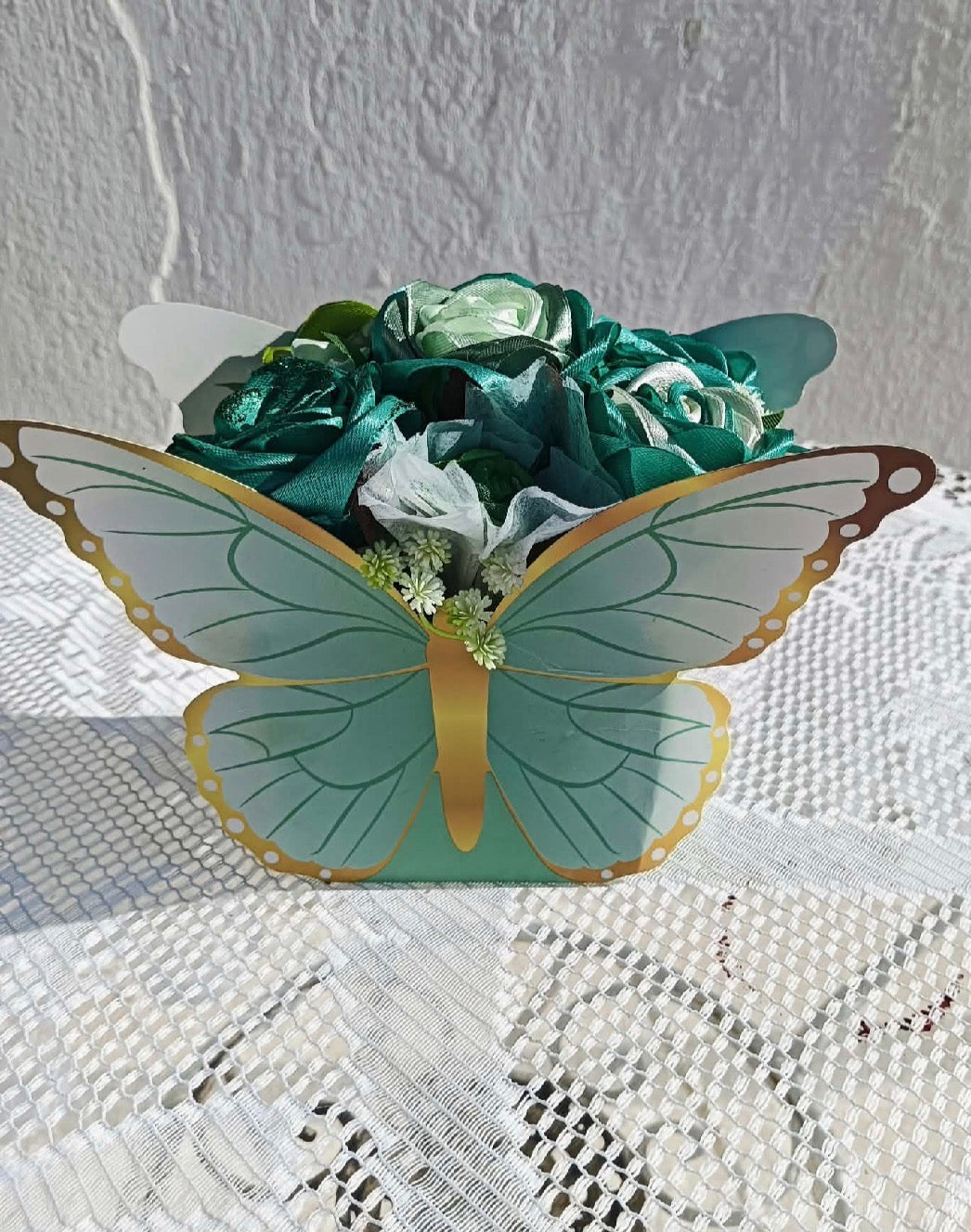 Emerald Butterfly Box