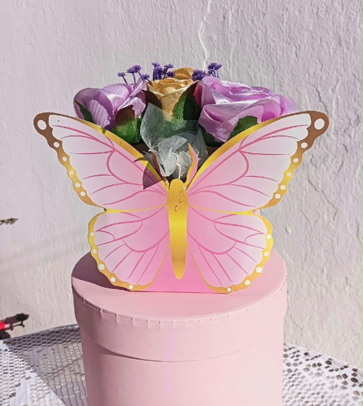 Butterfly Rose Box