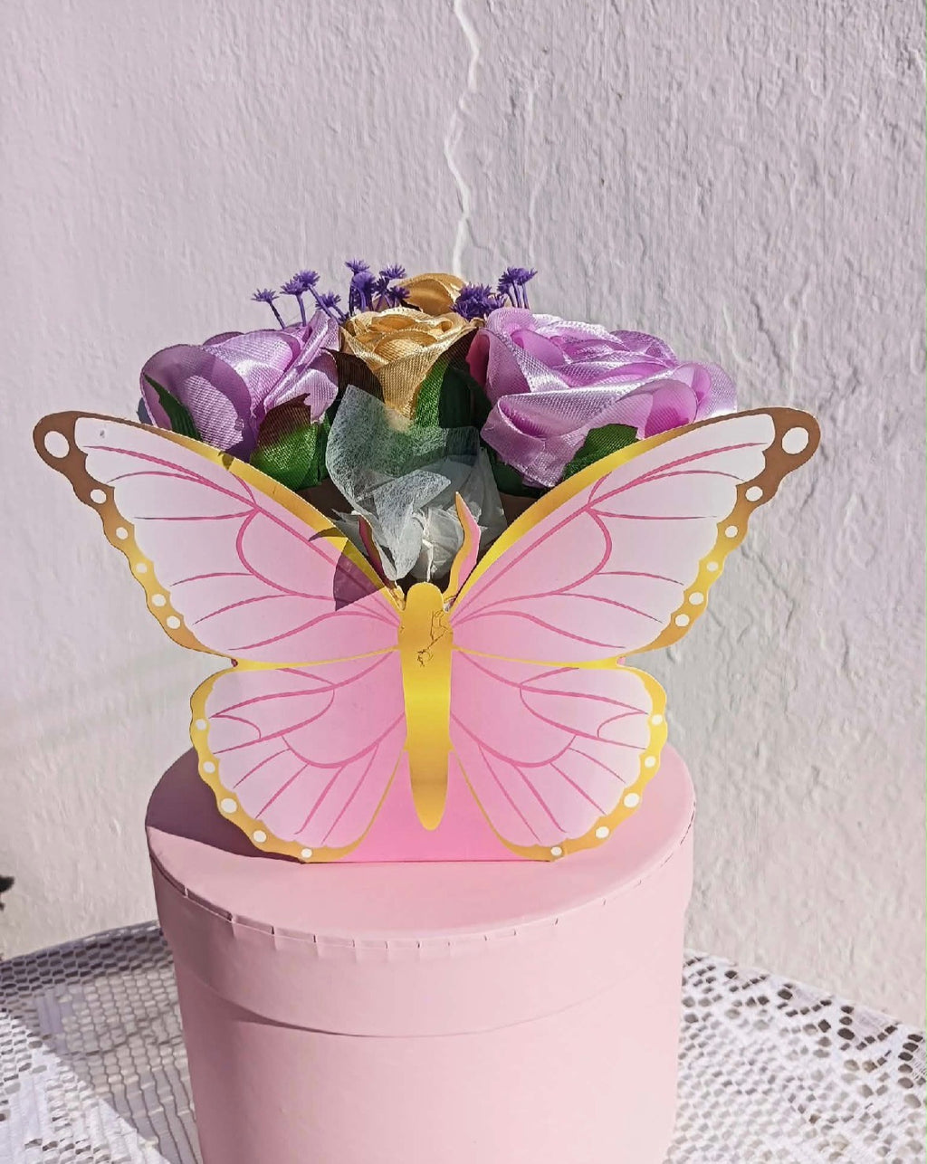 Butterfly Rose Box