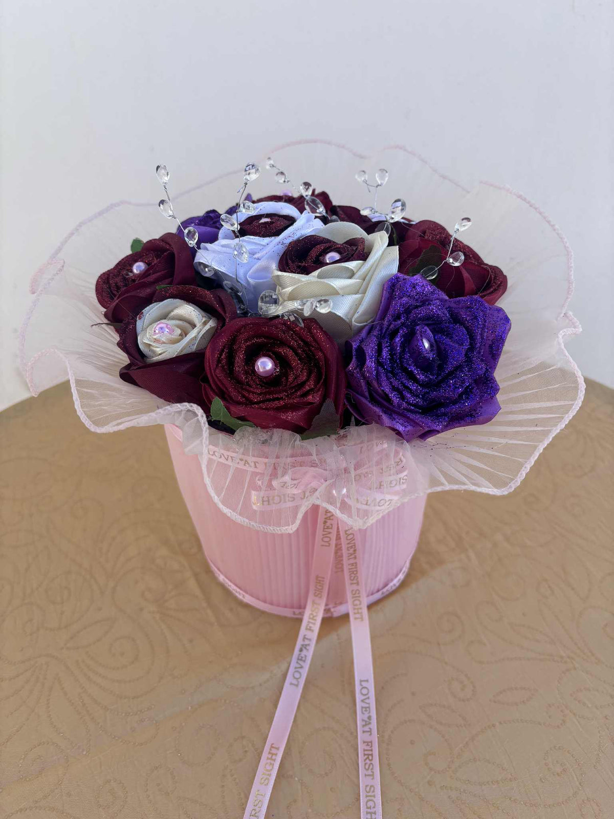 Midnight Amethyst Bloom Box