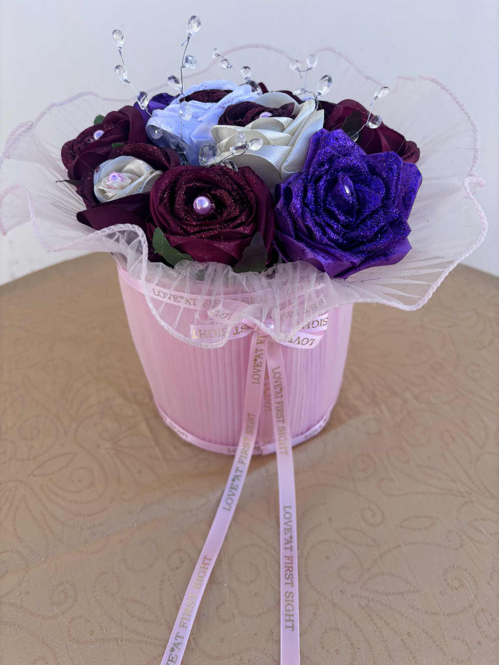Midnight Amethyst Bloom Box