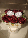 Ruby Elegance Rose Bag
