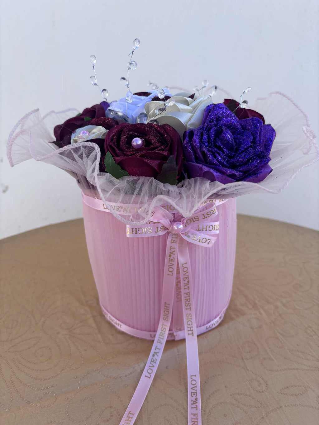 Midnight Amethyst Bloom Box