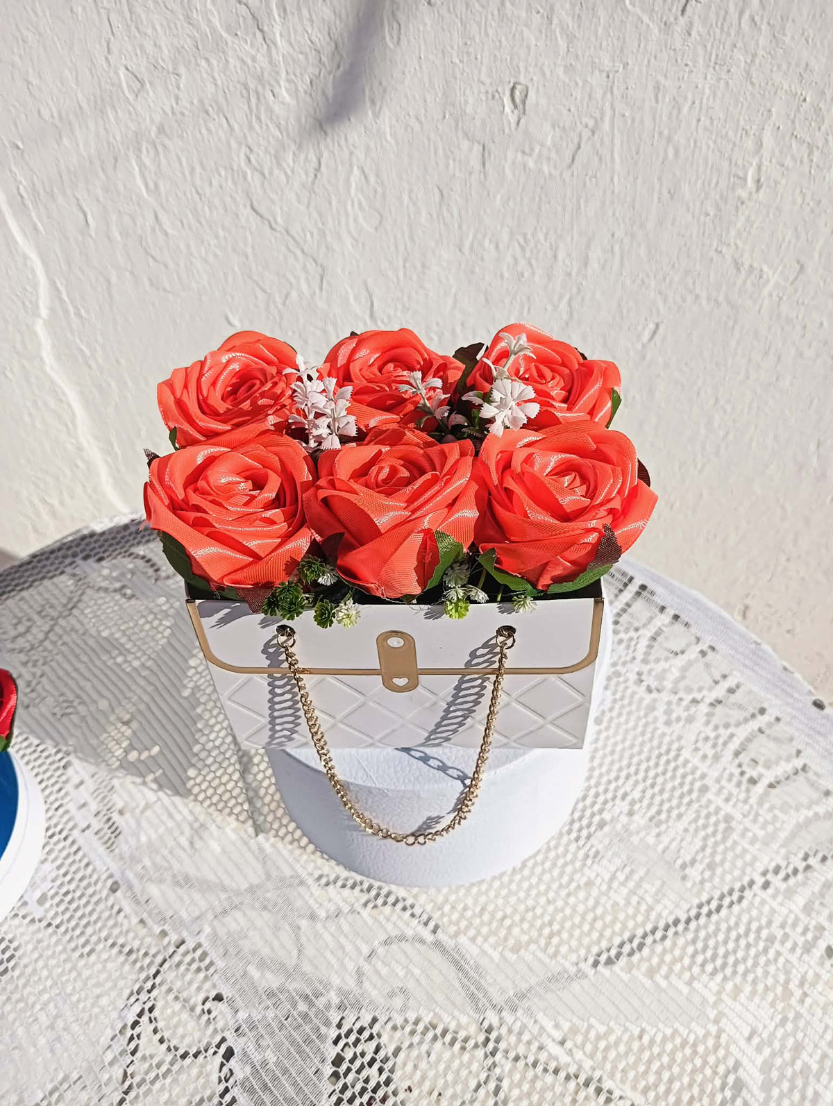 Luxury Rose Handbag