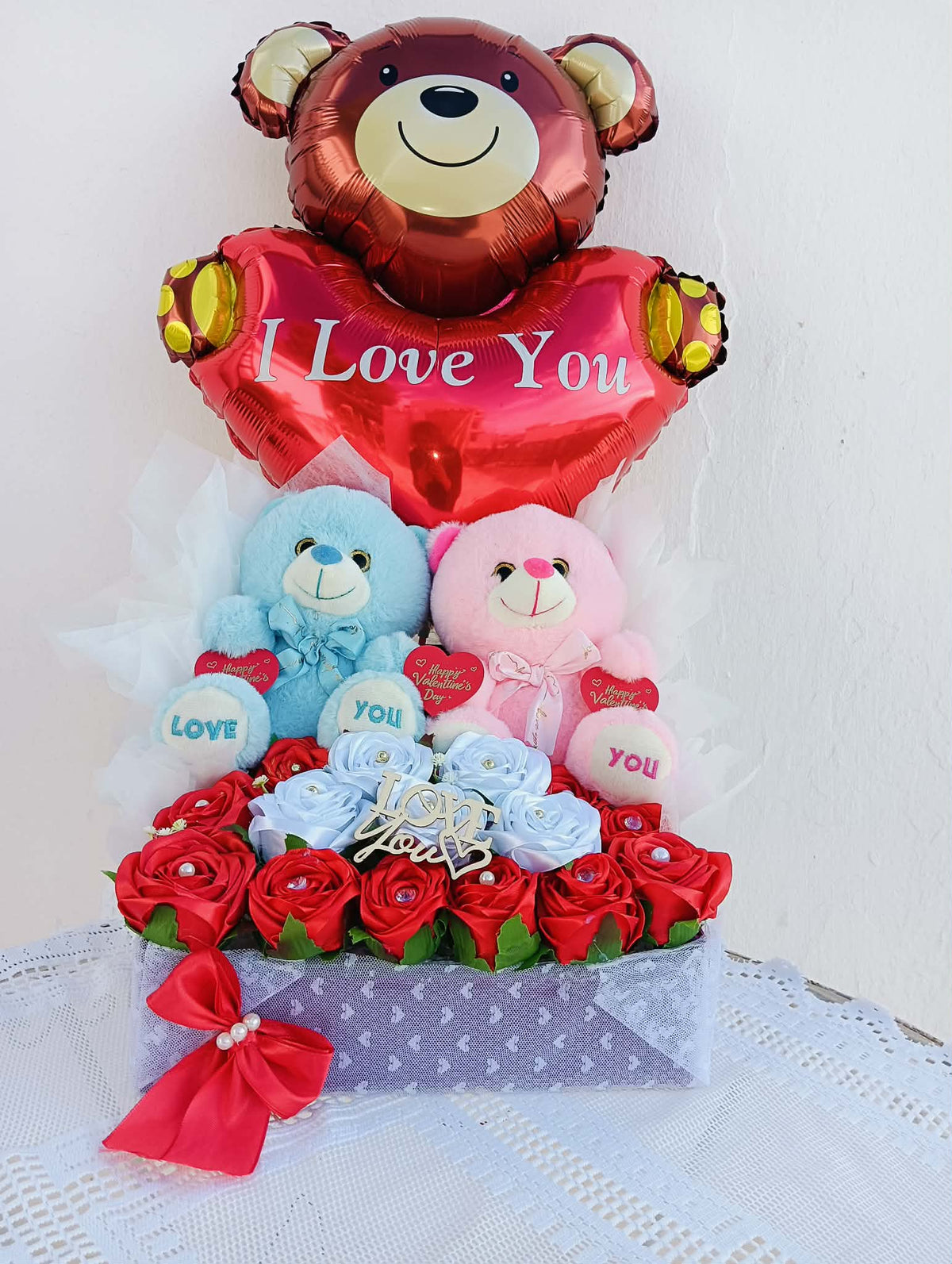 Forever Love Teddy Box